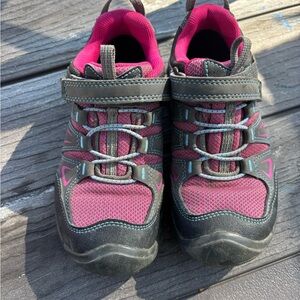 Kids Keen Pink and Black Outdoor Shoes